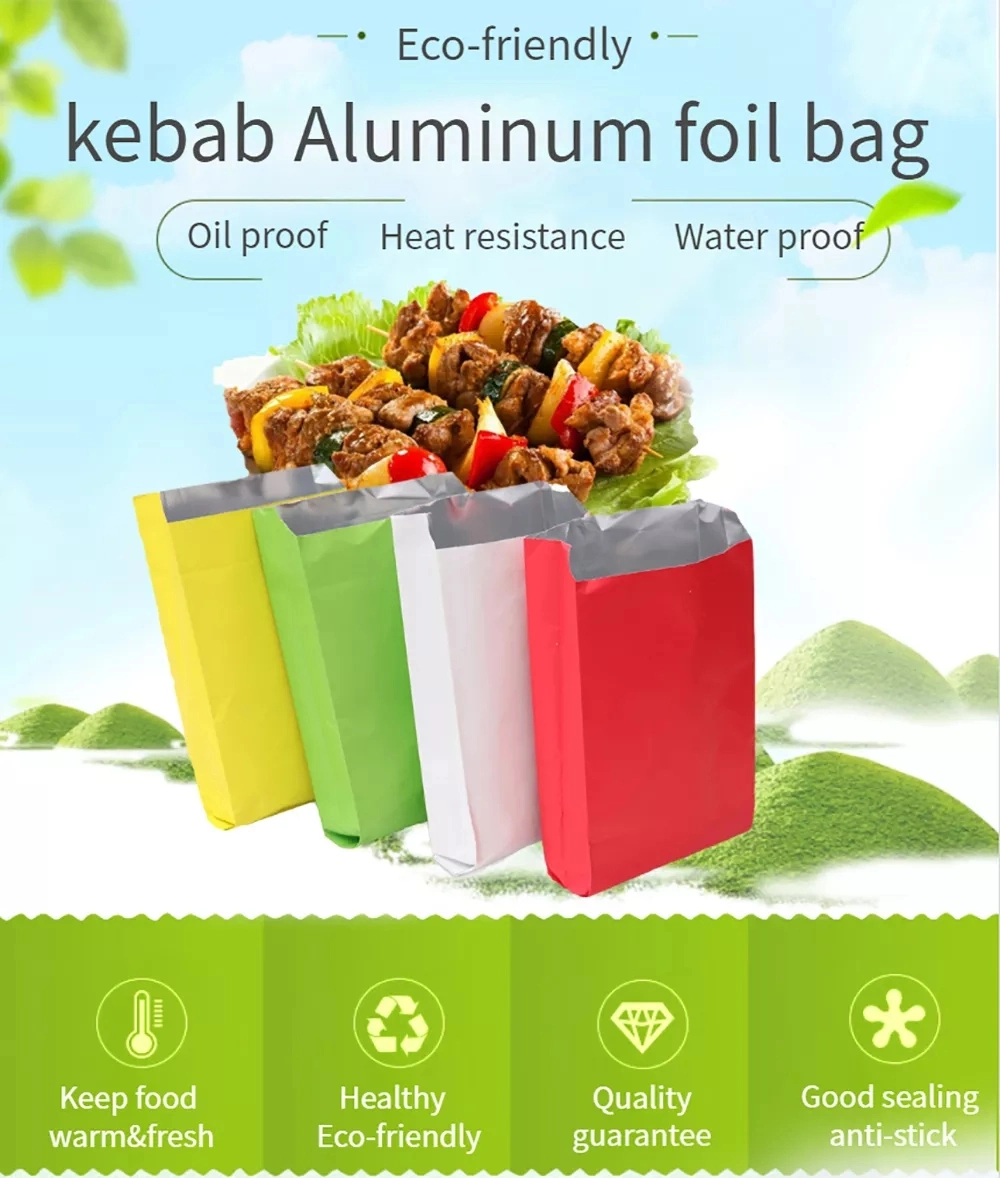 Foil Biodegrad Food Containerass Paper Lined Foils Bag