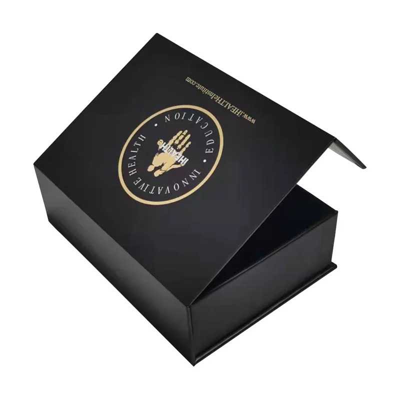Confezione regalo UV spray con stampa a colori bifacciale di lusso, confezione regalo magnetica pieghevole, scatola per calzini